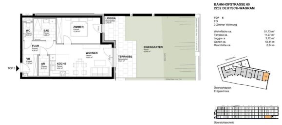 2-Zimmer Wohnung in Deutsch-Wagram, Austria, Nr. 254784 14