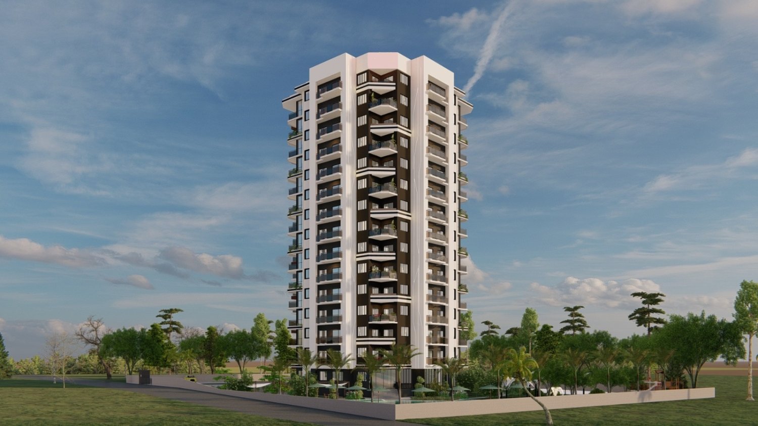 Wohnung 2+1 in Mersin, Turkey, Nr. 30606