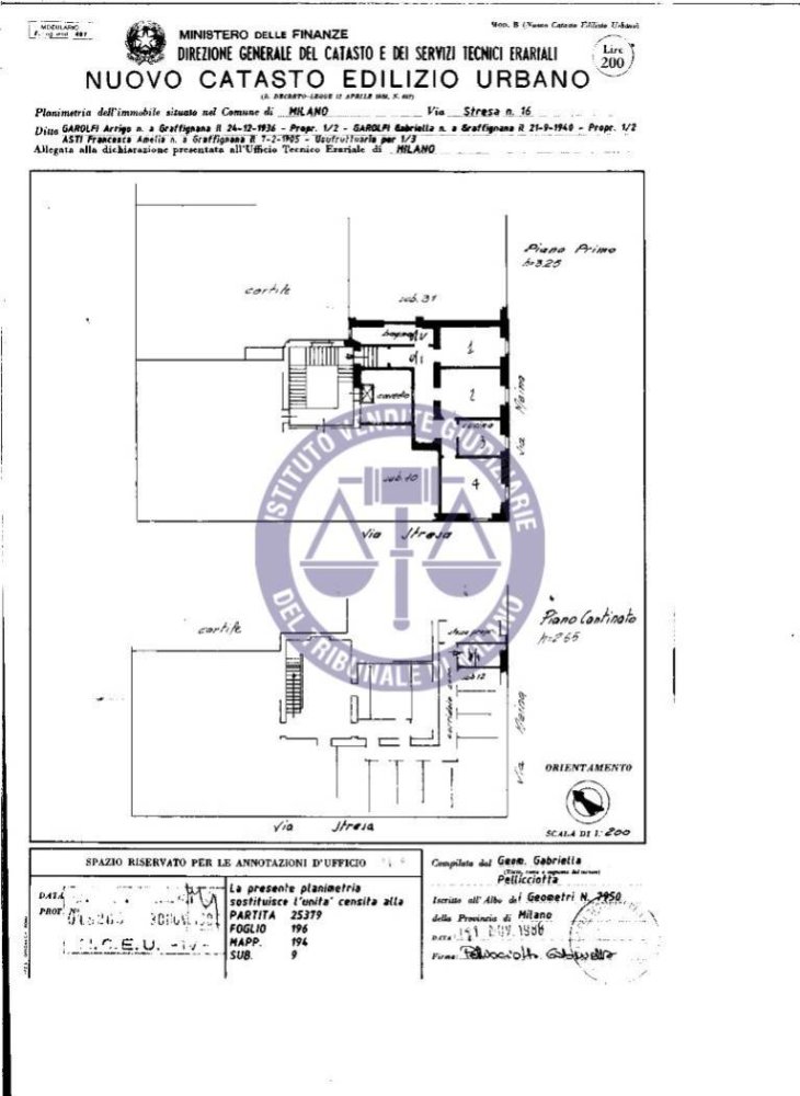 4 bedrooms Apartment in Milan, Italy No. 276200