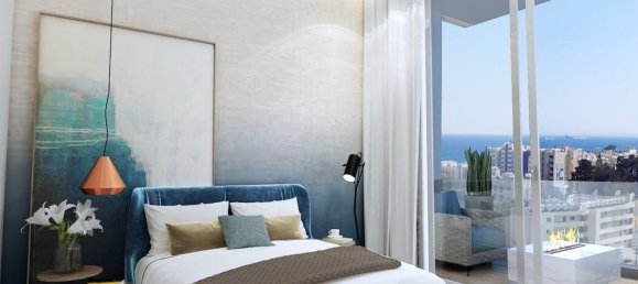 Пентхаус с 2 спальнями в Лимассол, Кипр № 27512 8