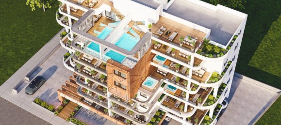 Квартира с 2 спальнями в Ларнака, Кипр № 3013 12