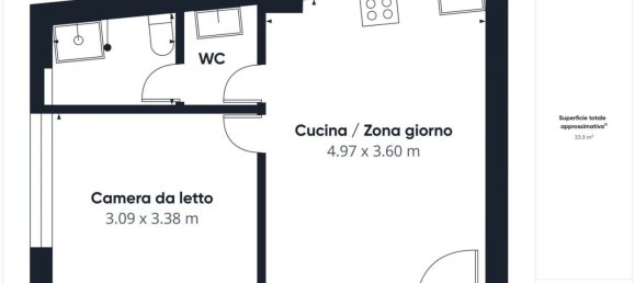 Квартира с 2 спальнями в Милан, Италия № 357873 19