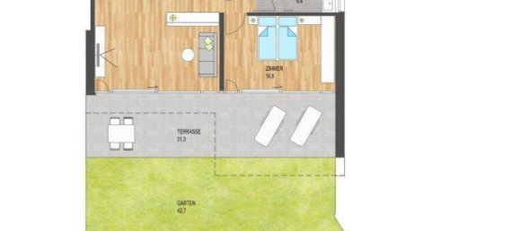 3-salle Appartement à Kramsach, Austria No. 241883 6