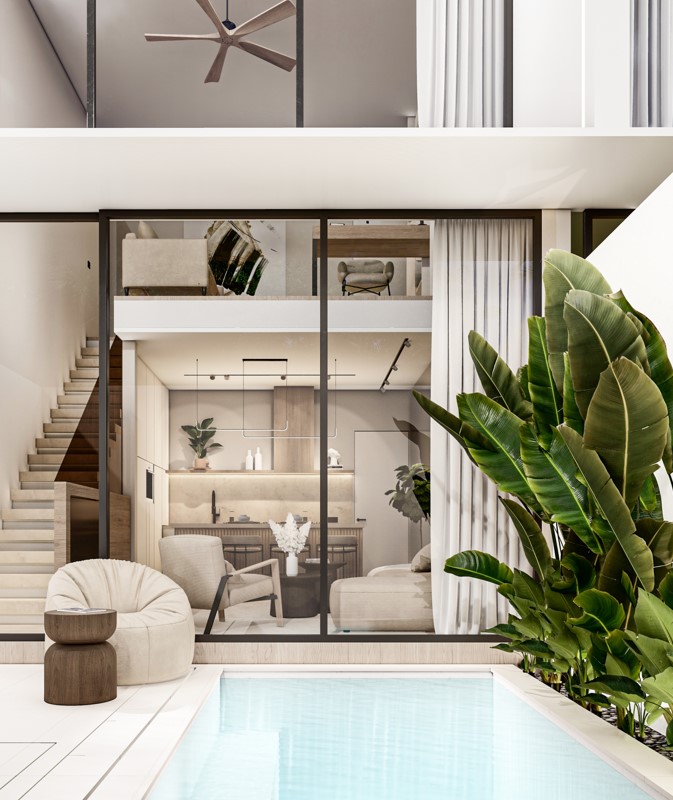 2 bedrooms Townhouse in Canggu, Indonesia No. 1700