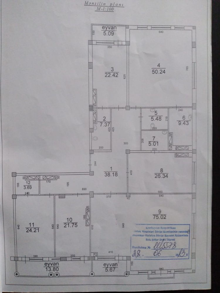 5 Schlafzimmer Wohnung in Nasimi, Azerbaijan, Nr. 1962