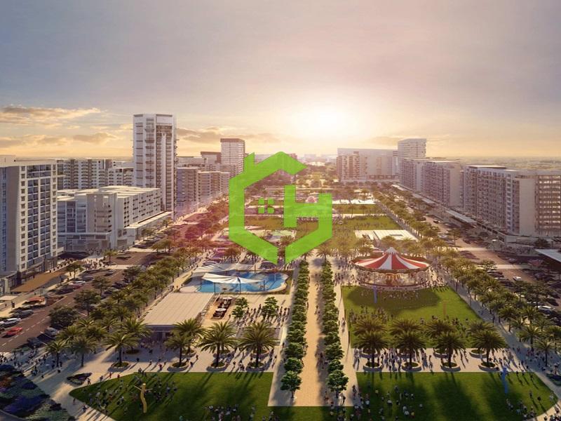 Квартира с 1 спальней в Town Square, ОАЭ № 55348