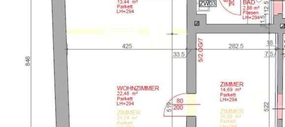 Квартира с 2 комнатами в Вена, Австрия № 144820 11