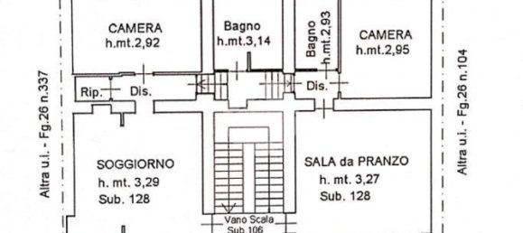 4 rooms House in Airasca, Italy No. 61099 32