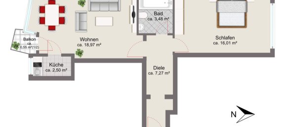 Apartamento de 2 habitaciónes en Munich, Germany No. 323851 8