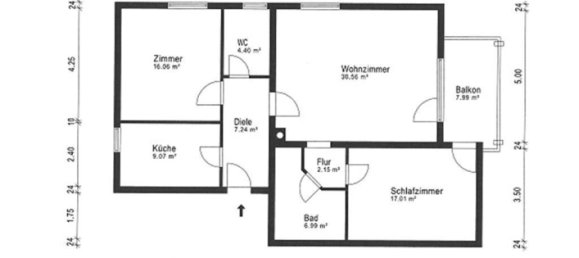 Квартира с 3 комнатами в Розенхайм, Германия № 276340 17