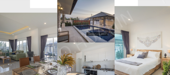 3 Schlafzimmer Villa in Hua Hin, Thailand, Nr. 165752 2