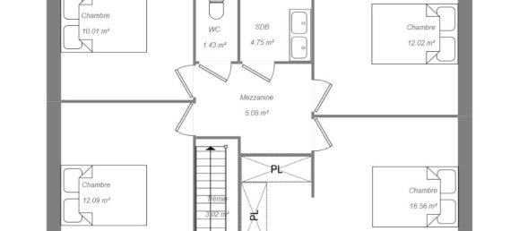 Casa de 4 dormitorios en Truyes, France No. 331056 5