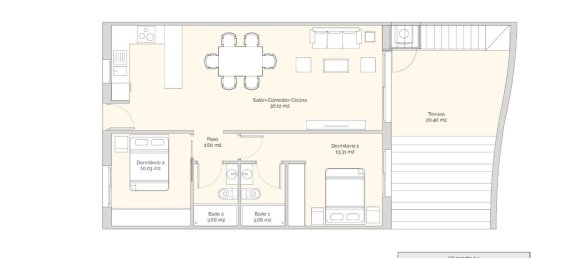 Пентхаус с 2 спальнями в Финестрат, Испания № 287489 18