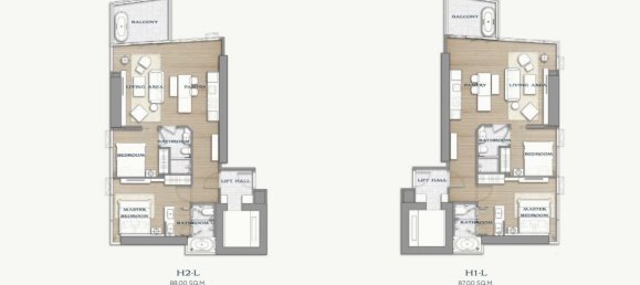 2 bedrooms Apartment in Pattaya, Thailand No. 20144 3