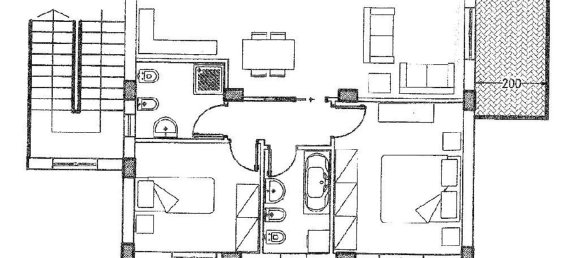 3 rooms Apartment in Piedimonte San Germano, Italy No. 92817 14