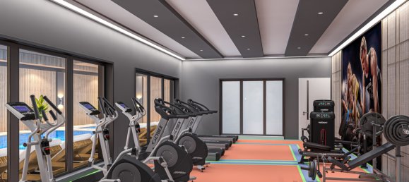 Квартира 1+1 в Аланья, Турция № 10417 15