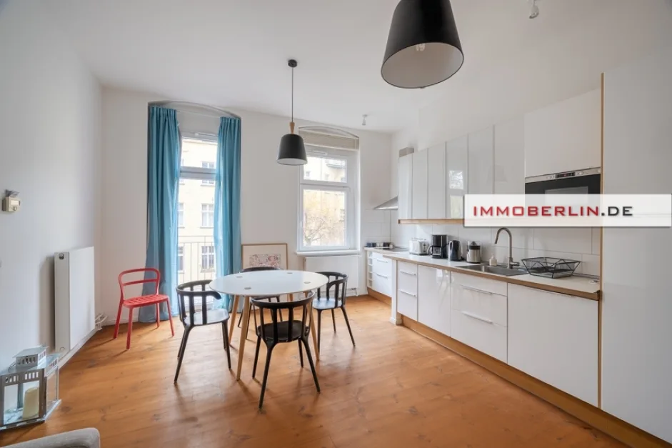 Квартира с 2 комнатами в Пренцлауэр-Берг, Германия № 62163