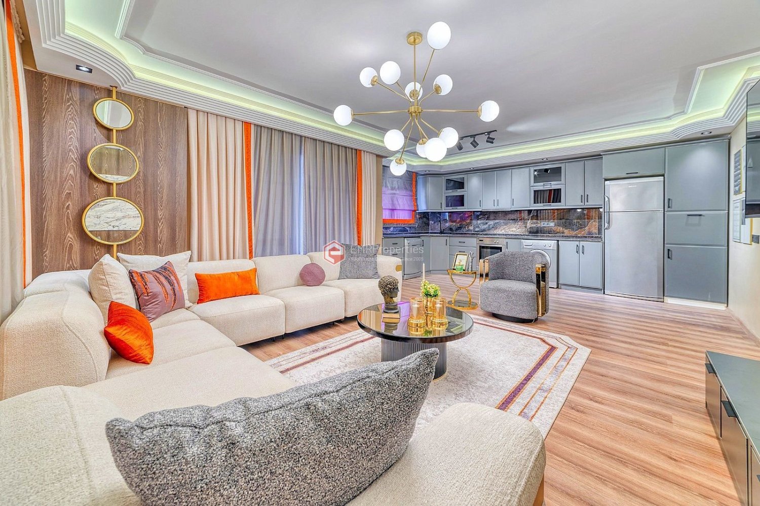 Apartment 3+1 in Alanya, Turkey No. 17514