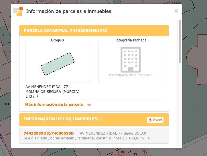  Land in Molina de Segura, Spain No. 102849