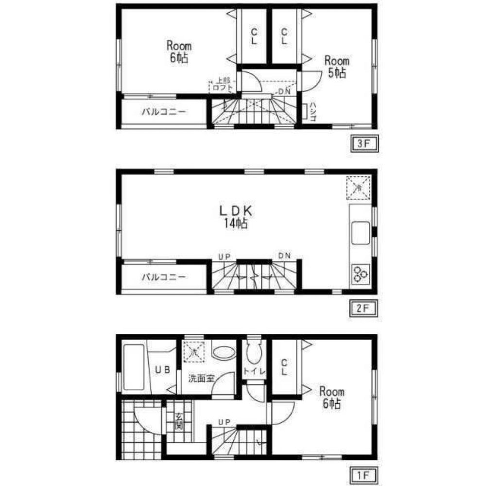 Casa T3 em Kanagawa, Japan N.º 6075