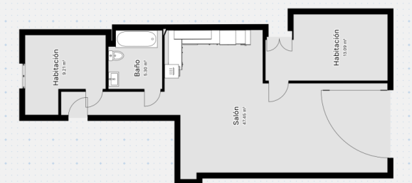 2 chambres Appartement à Toledo, Spain No. 190360 3