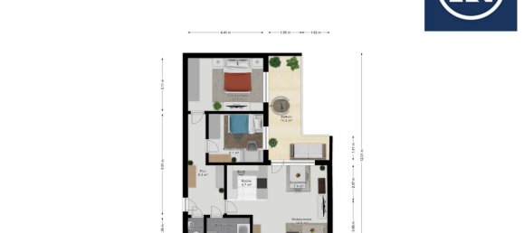 2 chambres Appartement à Vienna, Austria No. 236763 33