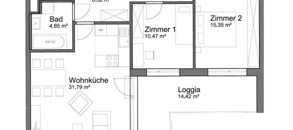 2 chambres Appartement à Vienna, Austria No. 236763 32