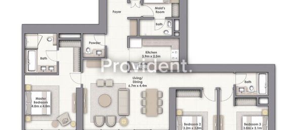 3 bedrooms Apartment in Downtown Dubai (Downtown Burj Dubai), UAE No. 2421 28