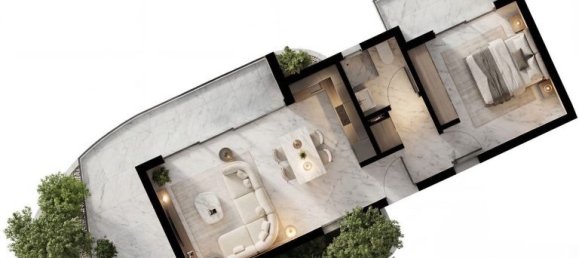 1 dormitorio apartamento en venta en Larnaca, Larnaka, Cyprus № 36021 4