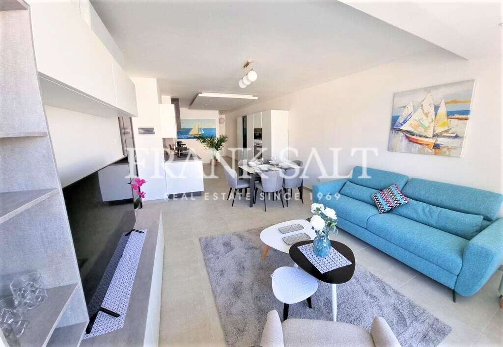 Квартира с 2 спальнями в Сан-Пауль-иль-Бахар, Мальта № 4789