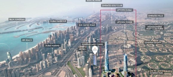 Apartamento T1 em Jumeirah Lake Towers, UAE N.º 11674 19