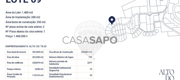  قطعة أرض في Amadora, Portugal رقم 354883 8