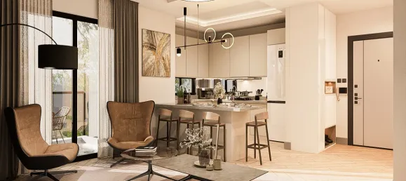 Apartamento 1+1 em Aksu, Turkey N.º 33245 9