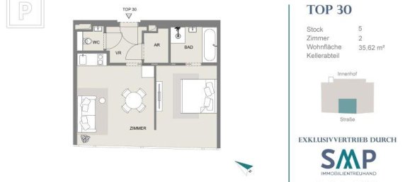 Penthouse de 2 divisões em Wieden, Austria N.º 168826 10