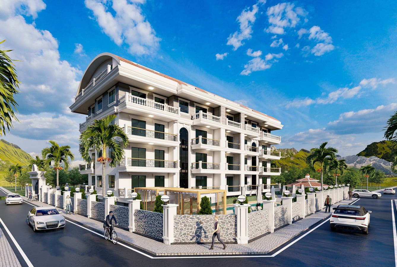 Apartment 1+1 in Konakli, Turkey No. 5599