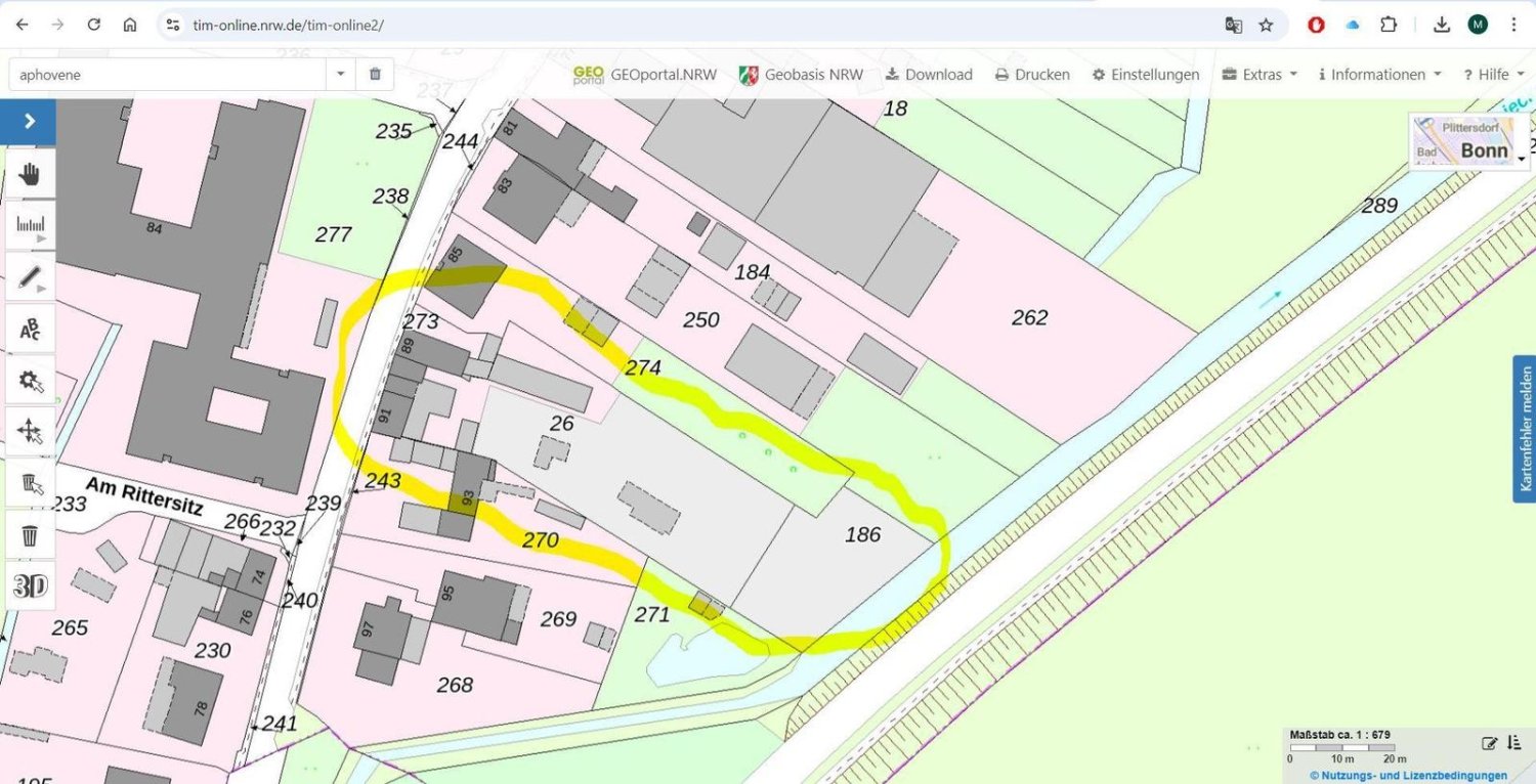 Grundstück in Heinsberg, Germany 2500m², Nr. 78070