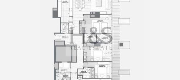 4 bedrooms Apartment in Business Bay, UAE No. 22955 10