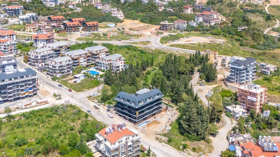 Квартира с 2 комнатами в Аланья, Турция № 9747