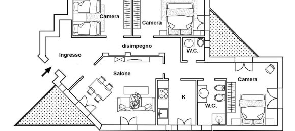 4 bedrooms Apartment in Naples, Italy No. 376474 20