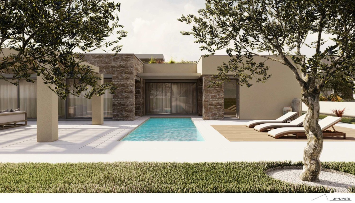 2 غرف نوم فيلا في Chania, Greece رقم 8930