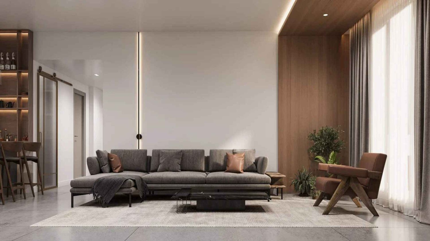 Квартира с 2 спальнями в Uptown Muscat,  № 1821