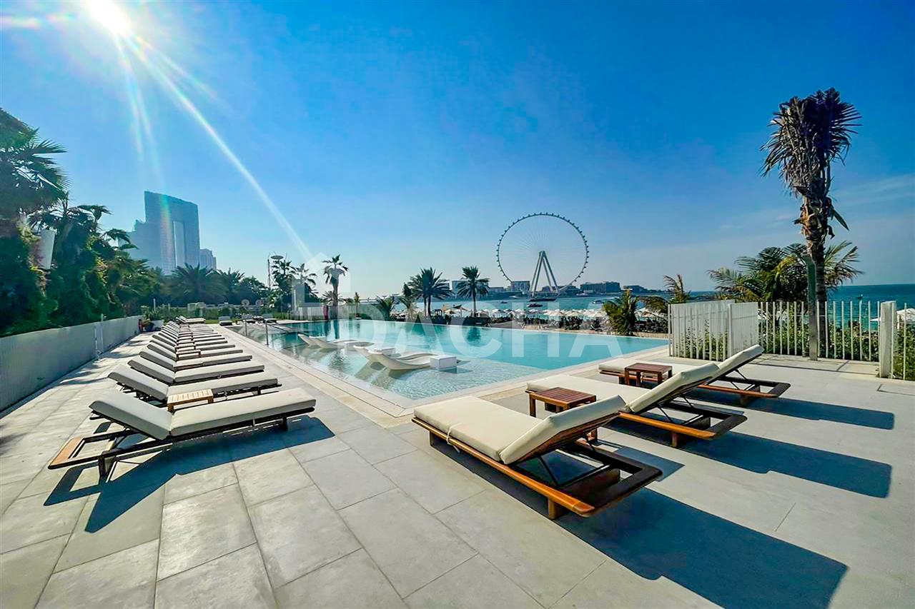 Квартира с 1 спальней в Джумейра Бич Резиденс, ОАЭ № 27198