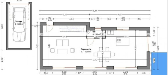 3 Schlafzimmer Haus in Pugny-Chatenod, France, Nr. 199714 10