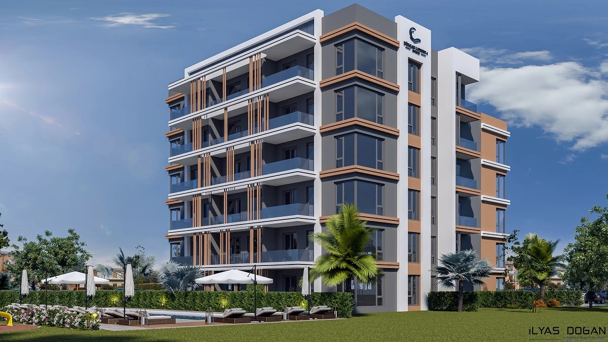 Квартира 1+1 в Аксу, Турция № 32732