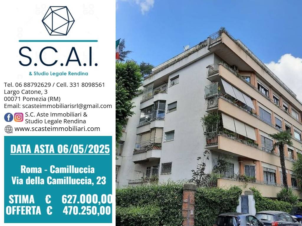 4 bedrooms Apartment in Rome, Italy No. 185655