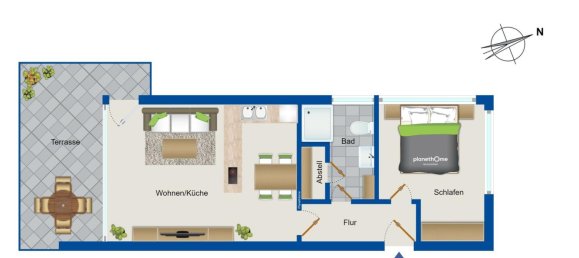 2 rooms Apartment in Hochsauerlandkreis, Germany No. 7581 10