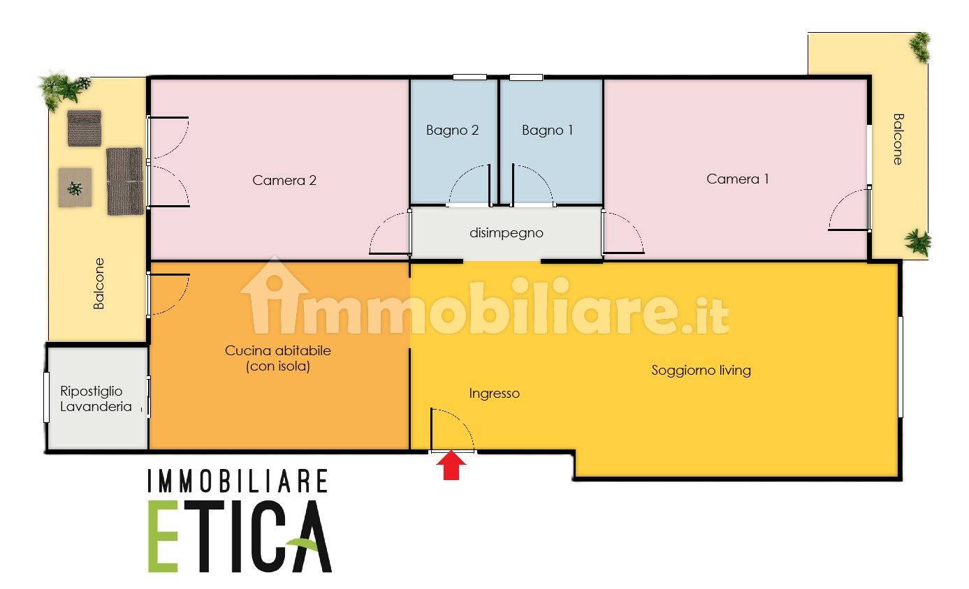 2 bedrooms Apartment in Turin, Italy No. 318428