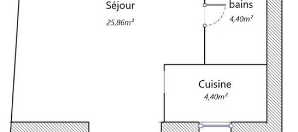 Studio in Paris, France No. 315695 3