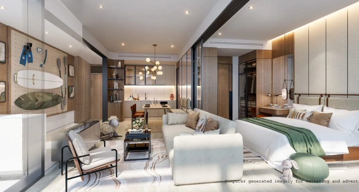 Apartamento T2 em Pattaya, Thailand N.º 76855