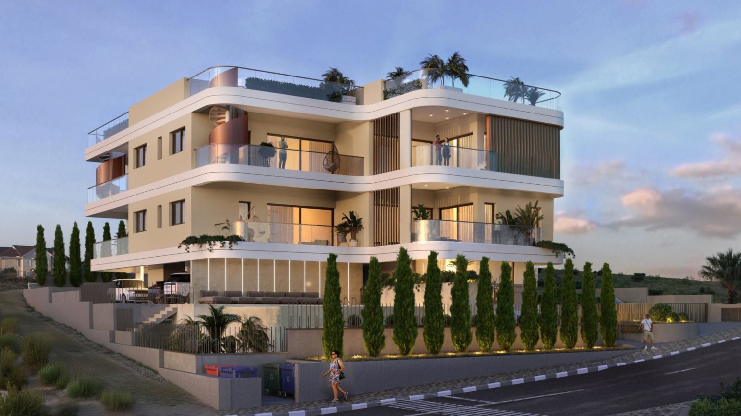 3 Schlafzimmer Wohnung in Germasogeia, Cyprus, Nr. 29514